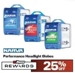 Repco Narva Performance Headlight Globes offer