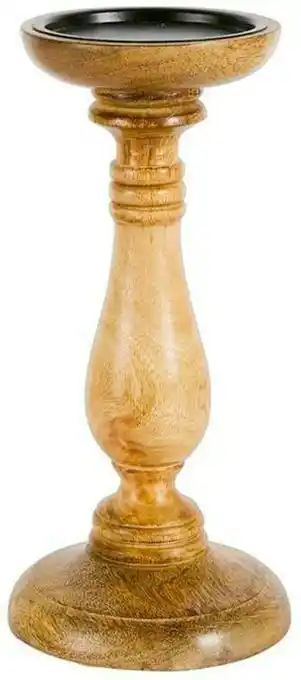 Spotlight 30% off Wooden Candle Holder offer