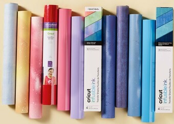 Spotlight 20% off Cricut Vinyl & Infusible Ink Rolls offer