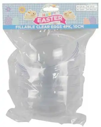 Spotlight 20% off Easter Clear Fillable Eggs offer
