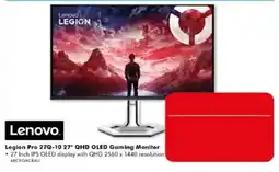 The Good Guys Lenovo Legion Pro 27Q-10 27" QHD OLED Gaming Monitor offer