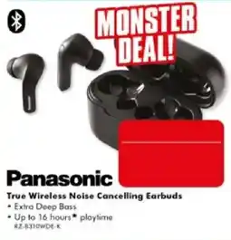 The Good Guys Panasonic True Wireless Noise Cancelling Earbuds offer
