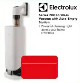 The Good Guys Electrolux Series 700 Cordless Vacuum with Auto-Empty Station offer