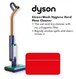 The Good Guys Dyson Clean+Wash Hygiene Hard Floor Cleaner offer
