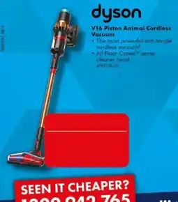 The Good Guys dyson V16 Piston Animal Cordless Vacuum offer