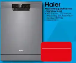 The Good Guys Haier Freestanding Dishwasher offer