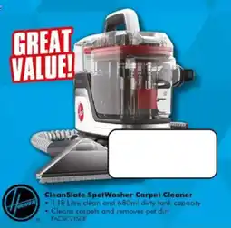 The Good Guys Hoover CleanSlate SpotWasher Carpet Cleaner offer