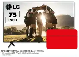 The Good Guys LG 75" QNED90B EVO AI Mini-LED 4K Smart TV 2026 offer