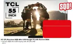 The Good Guys TCL 55" C7L Premium SQD-Mini LED Google TV with Gemini 2026 offer