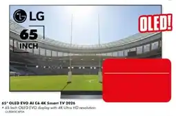 The Good Guys LG 65" OLED EVO AI C6 4K Smart TV 2026 offer
