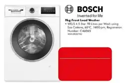 The Good Guys Bosch 9kg Front Load Washer offer