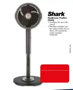 The Good Guys Shark FlexBreeze ProMist FA302 offer