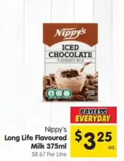 Spar Nippy's Long Life Flavoured Milk offer