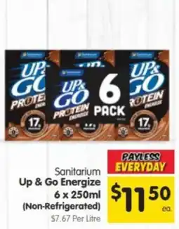 Spar Sanitarium Up & Go Energize offer