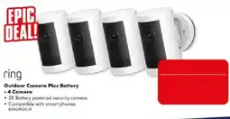 The Good Guys ring Outdoor Camera Plus Battery offer