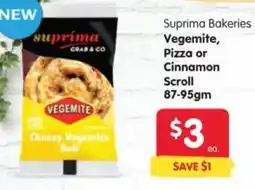 Spar Suprima Vegemite Cheesy Vegemite Roll offer