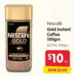 Spar Nescafe Gold Instant Coffee offer