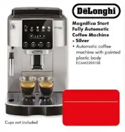 The Good Guys DeLonghi Magnifica Start Fully Automatic Coffee Machine - Silver offer
