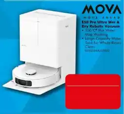The Good Guys Mova E50 Pro Ultra Wet & Dry Robotic Vacuum offer