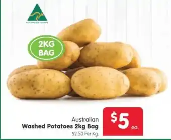 Spar Australian Washed Potatoes offer