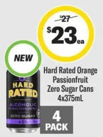 Hard Rated Orange Passionfruit