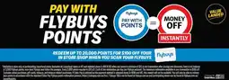 Liquorland Flybuys Points offer