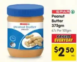 Spar SPAR peanut butter smooth offer