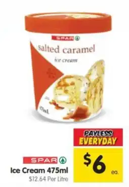 Spar SPAR salted caramel ice cream offer