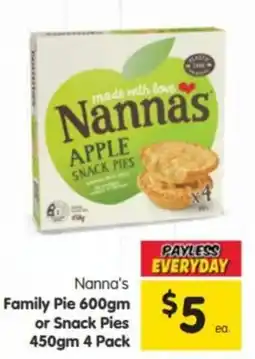 Spar Nanna's Apple Snack Pies offer