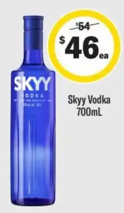 Liquorland Skyy Vodka offer