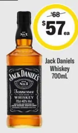 Liquorland Jack Daniels Tennessee Whiskey offer