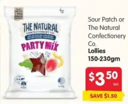 Spar The Natural Confectionery Co. Party Mix Lollies offer