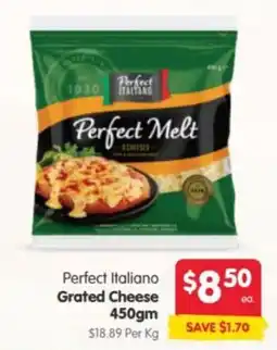 Spar Perfect Italiano Grated Cheese offer