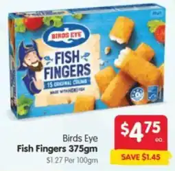 Spar Birds Eye Fish Fingers offer