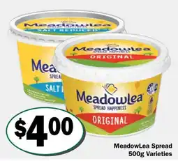 Friendly Grocer MeadowLea Spread Varieties offer