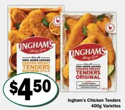 Friendly Grocer Ingham's Chicken Tenders Varieties offer