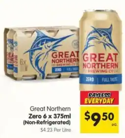 Spar Great Northern Zero offer