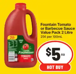 IGA Fountain Tomato Sauce offer