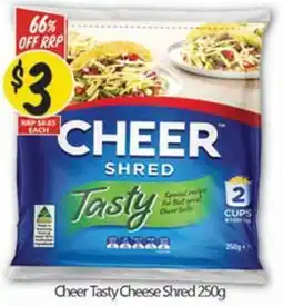 NQR Cheer Tasty Cheese Shred offer