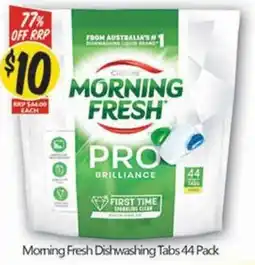 NQR Morning Fresh Dishwashing Tabs offer