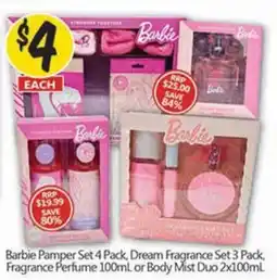NQR Barbie Pamper Set offer