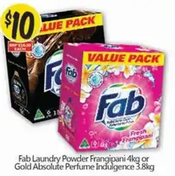 NQR Fab Laundry Powder Frangipani offer