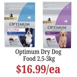 Farmer Jack's Optimum Dry Dog Food offer