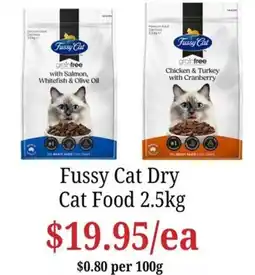 Farmer Jack's Fussy Cat Dry Cat Food offer