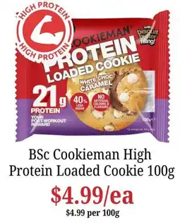 Farmer Jack's BSc Cookieman High Protein Loaded Cookie offer