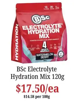 Farmer Jack's BSc Electrolyte Hydration Mix offer
