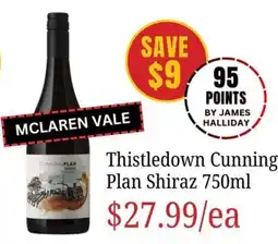 Farmer Jack's Thistledown Cunning Plan Shiraz offer