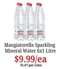 Farmer Jack's Mangiatorella Sparkling Mineral Water offer