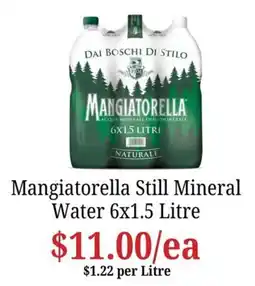 Farmer Jack's Mangiatorella Still Mineral Water offer