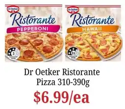 Farmer Jack's Dr Oetker Ristorante Pizza offer
